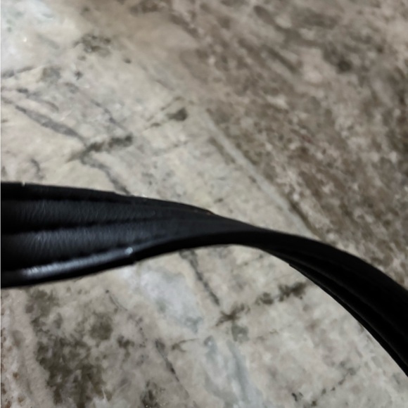 Black Quilted CC caviar Leather Handbag - Picture 4 of 10